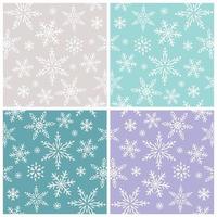 Seamless vector pattern with snowflakes. For fabrics, wrapping paper, wallpapers.