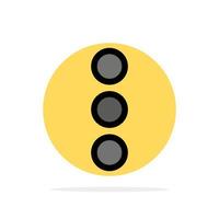 App Phone Ui Abstract Circle Background Flat color Icon vector