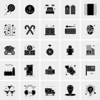 25 Universal Business Icons Vector Creative Icon Illustration to use in web and Mobile Related project