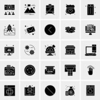 25 Universal Business Icons Vector Creative Icon Illustration to use in web and Mobile Related project