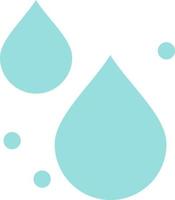 Water Drop Spring  Flat Color Icon Vector icon banner Template