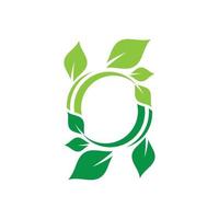 Leaf logo images vector