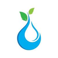 Water drop logo images vector