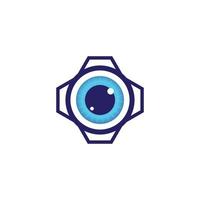 Eye symbol vector illustration design