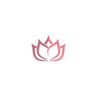 Lotus symbol vector icon illustration