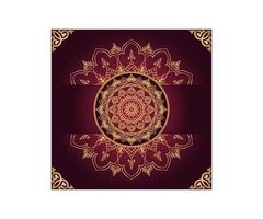 Vector Luxury Mandala Background