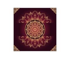 Vector Luxury Mandala Background