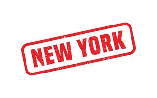 NEW YORK rubber stamp texture with grunge style on white background vector