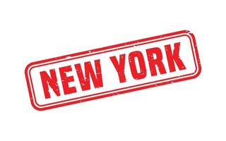 NEW YORK rubber stamp texture with grunge style on white background vector