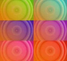 six sets of orange abstract background. modern, simple and color style. green, blue, purple, pink and red. use for homepage, backgdrop, wallpaper, poster, banner or flyer