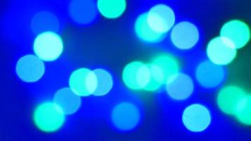 Colourful Flashing Bokeh Lights video