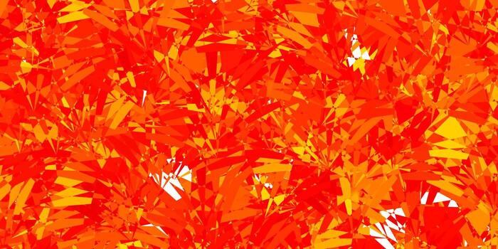 Light Red, Yellow vector layout with triangle forms.