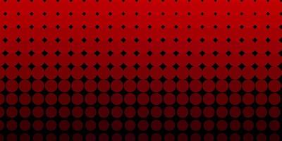 Dark Red vector template with circles.
