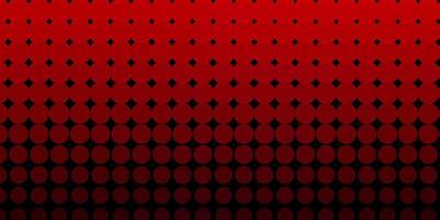 Dark Red vector template with circles.