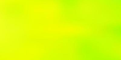 Light green, yellow vector gradient blur drawing.
