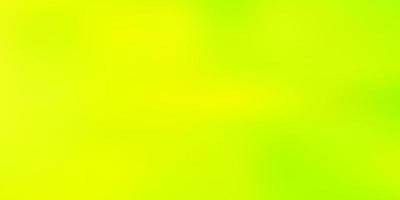 Light green, yellow vector gradient blur drawing.