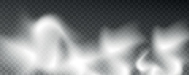 Abstract realistic fog, cloud or smoke