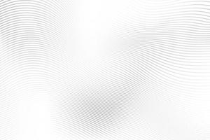 Abstract  white and gray color, modern design stripes background with geometric round shape, wave pattern. Vector illustration.
