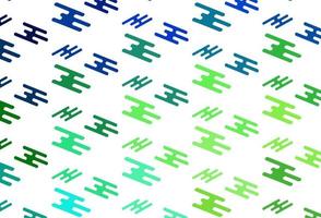 Light Green vector template with repeated sticks.