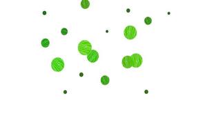 Light green vector backdrop with dots.