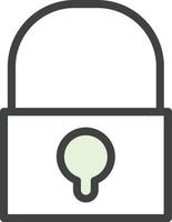 Lock Open Vector Icon Design