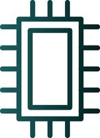 Microchip Vector Icon Design