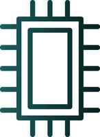 Microchip Vector Icon Design