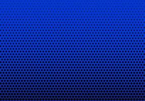 Background geometric uses hexagonal shapes to form a pattern from large to small. blue background Use it as wallpaper or artwork. vector