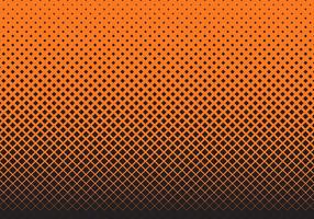 Background pattern geometric uses diamond shapes arranged from large to small. The orange background adds interest. Use it as wallpaper or artwork. vector