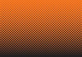 Background pattern geometric uses diamond shapes arranged from large to small. The orange background adds interest. Use it as wallpaper or artwork. vector