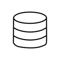 Database Vector Icon