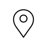 Location, Pin, Pin Marker vector icon