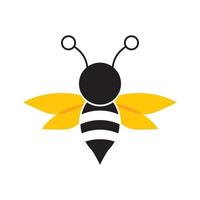 Bee logo images vector