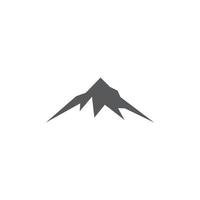 Mountain logo template vector icon illustration