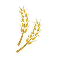 Wheat logo images vector