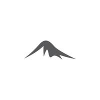 icono de vector de plantilla de logotipo de montaña