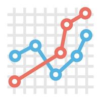 Trendy Control Chart vector