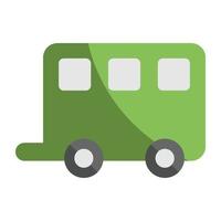 Trendy Caravan Concepts vector