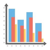 Trendy Histogram Concepts vector