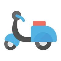 Trendy Scooty Concepts vector