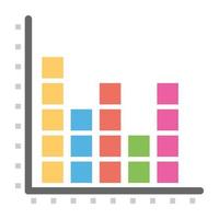 Trendy Histogram Concepts vector