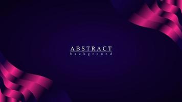 Purple abstract geometric shape background vector