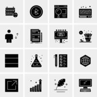 16 Business Universal Icons Vector Creative Icon Illustration to use in web and Mobile Related project