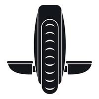 Balance vehicle icon, simple style vector