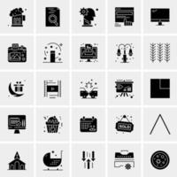 25 Universal Business Icons Vector Creative Icon Illustration to use in web and Mobile Related project