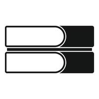 Bandage icon simple vector. Broken fracture vector