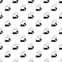 Teabag pattern, simple style vector