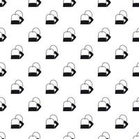 Teabag pattern, simple style vector