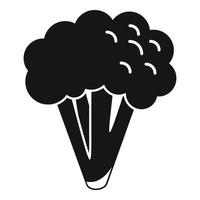 Brocoli bunch icon simple vector. Cabbage vegetable vector