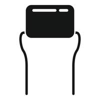 Anode diode icon simple vector. Semiconductor component vector